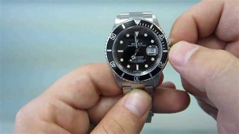 rolex submariner watch winder settings|rolex submariner winding instructions.